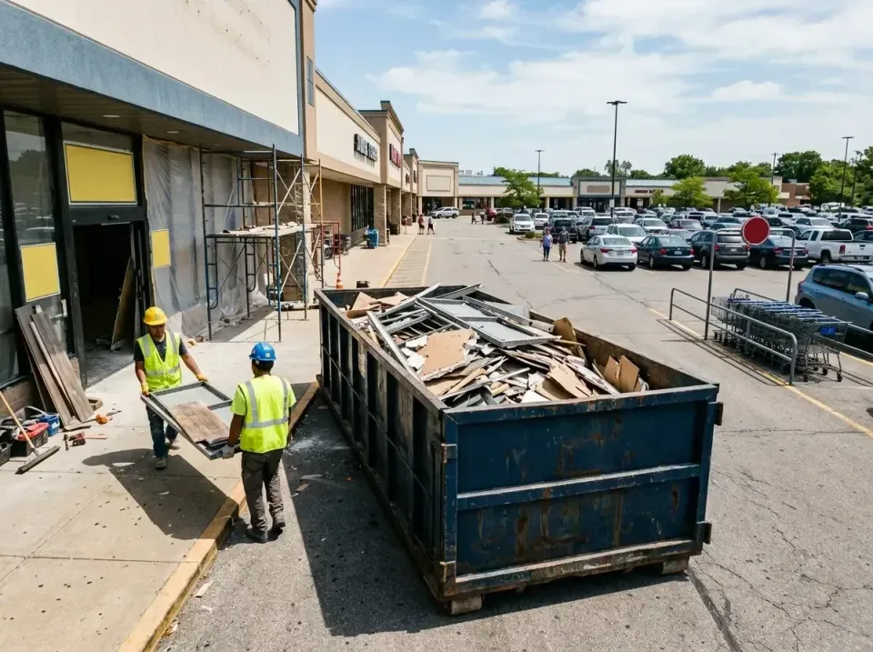 retail-store-renovation-debris-003 — frequently asked questions, Roll-off Dumpster Rentals in Agoura Hills, CA